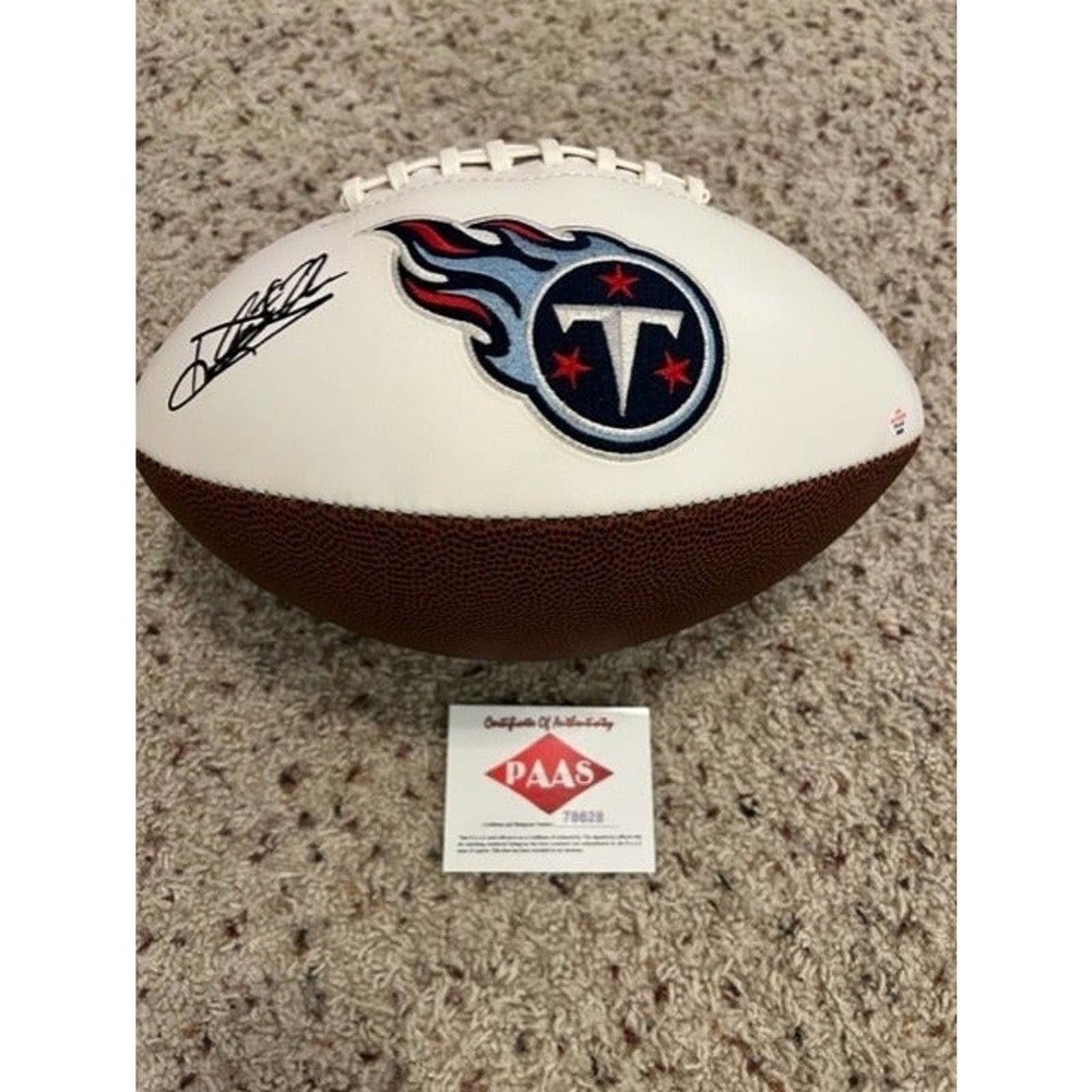 Derrick Henry Signed/Autographed Tennessee TItans Football with COA